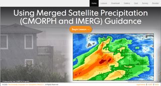 Productos de estimación de la precipitación desde satélitales