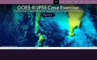 Productos de satélites GOES-R y JPSS para el pronóstico convectivo