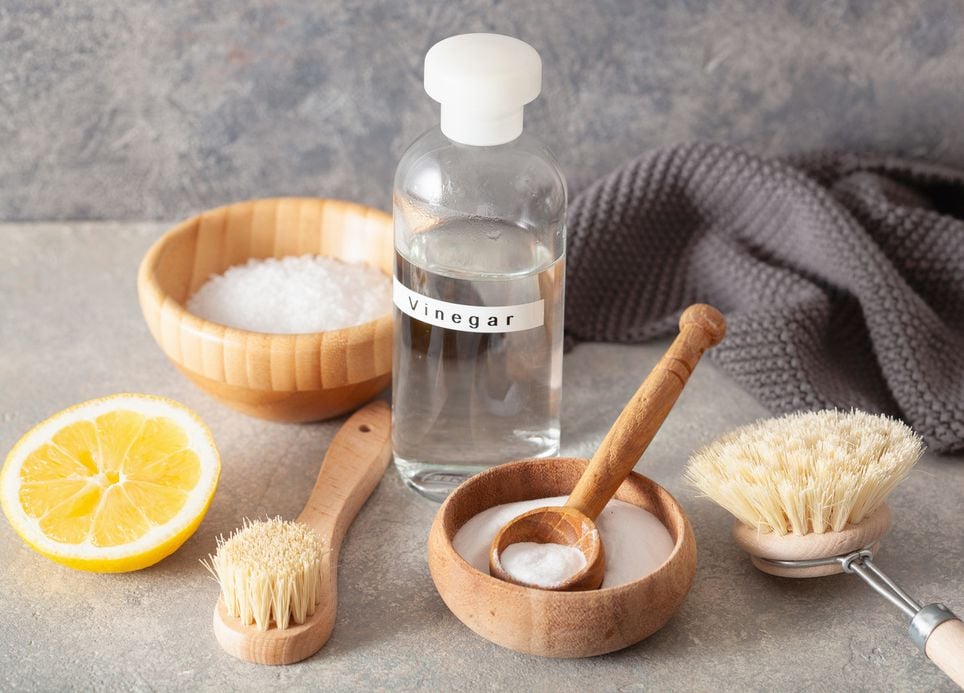 Vinaigre Bicarbonate Citron Ménage Chiffon