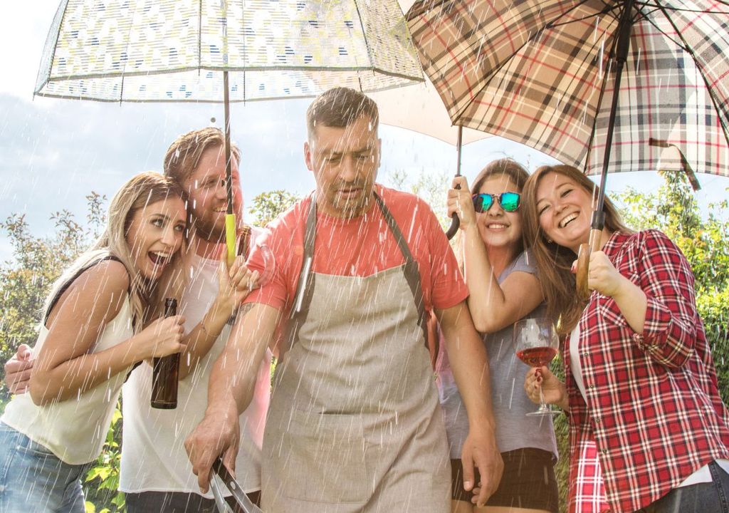 regenwetter, grillen, deutschland