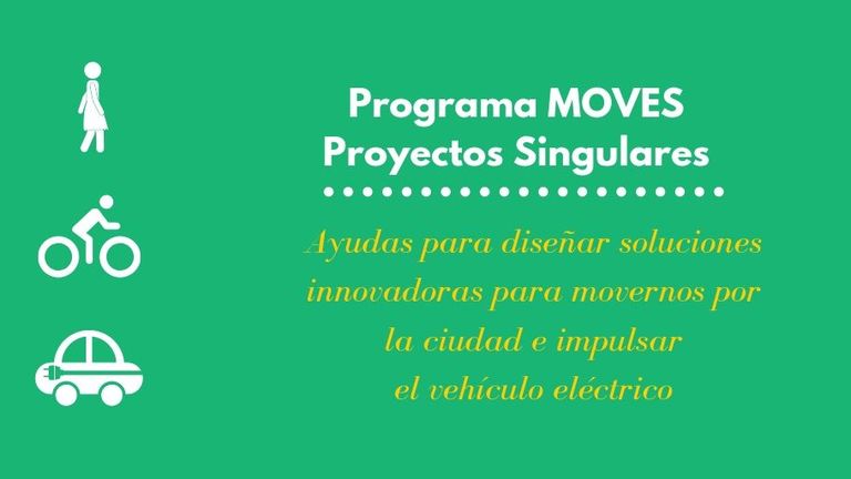 Programa de ayudas para movilidad sostenible: MOVES Proyectos Singular Programa de ayudas para movilidad sostenible: MOVES Proyectos Singular