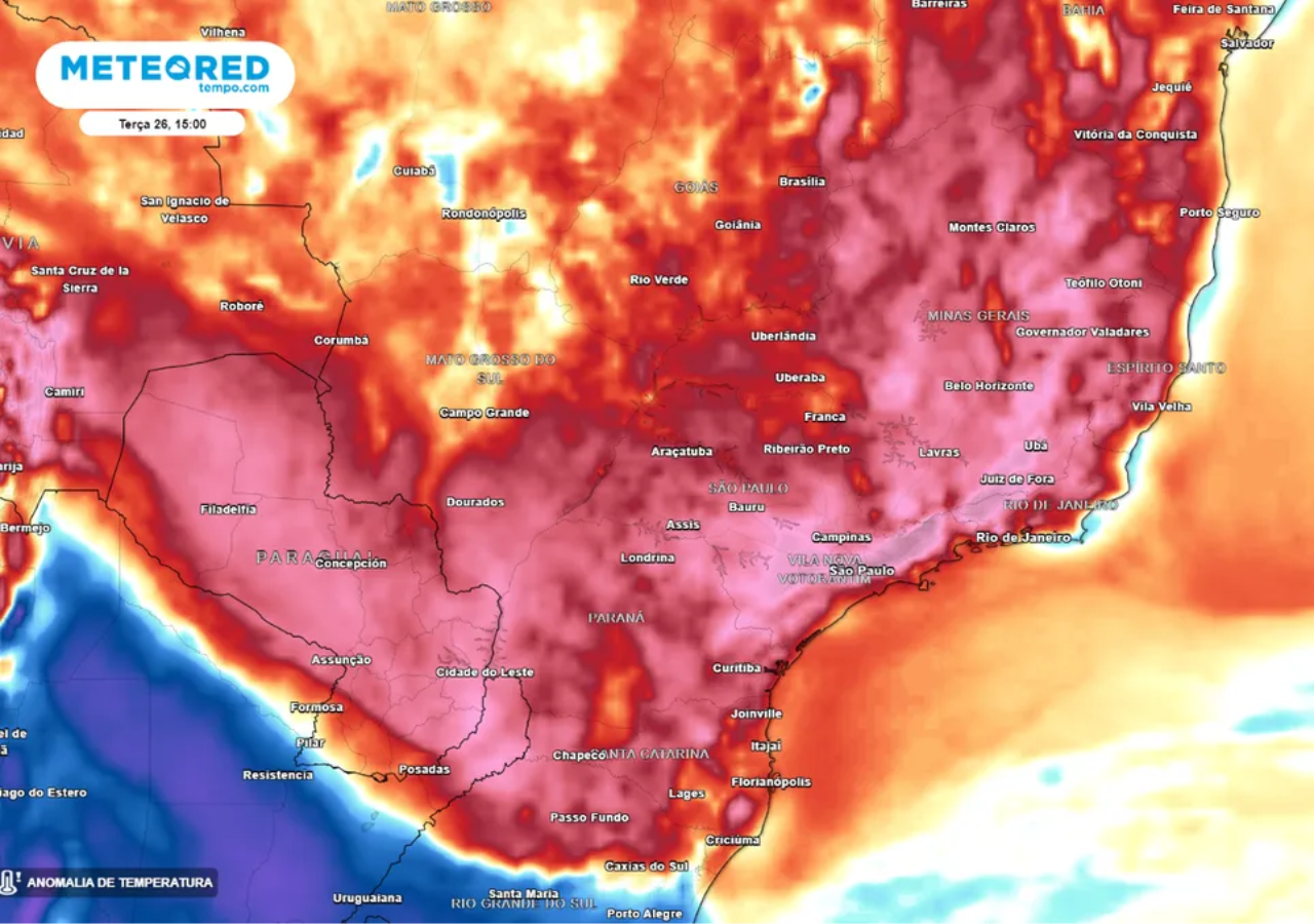 Calor intenso vai atingir vários estados nas próximas semanas e causar  temperaturas 'muito acima' da média de dezembro