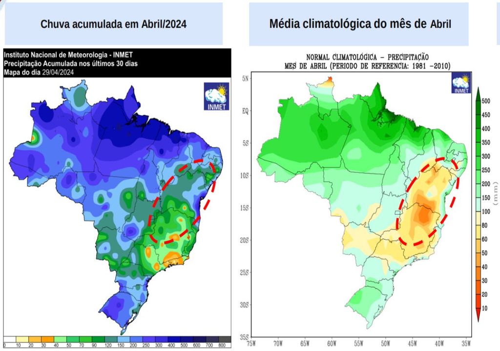 Chuvas na Bacia do São Francisco