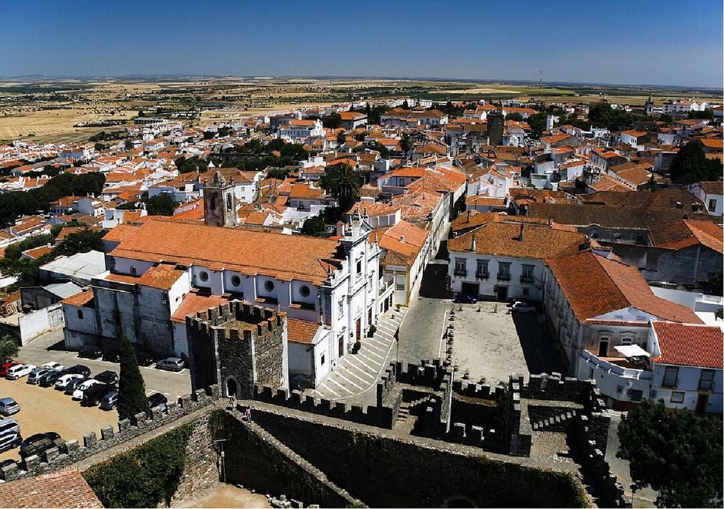 Vista panorâmica de Beja, a partir do castelo