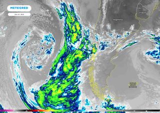 Extenso sistema frontal llegará con lluvias a varias regiones de Chile