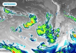 Con río atmosférico incluido, sistema frontal también dejará lluvias en la zona central de Chile durante esta semana