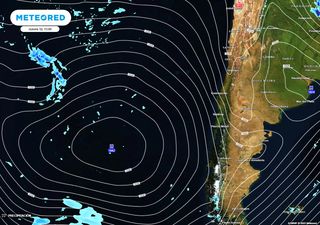 Intensas altas presiones ganan terreno sobre Chile y alejan las lluvias del país