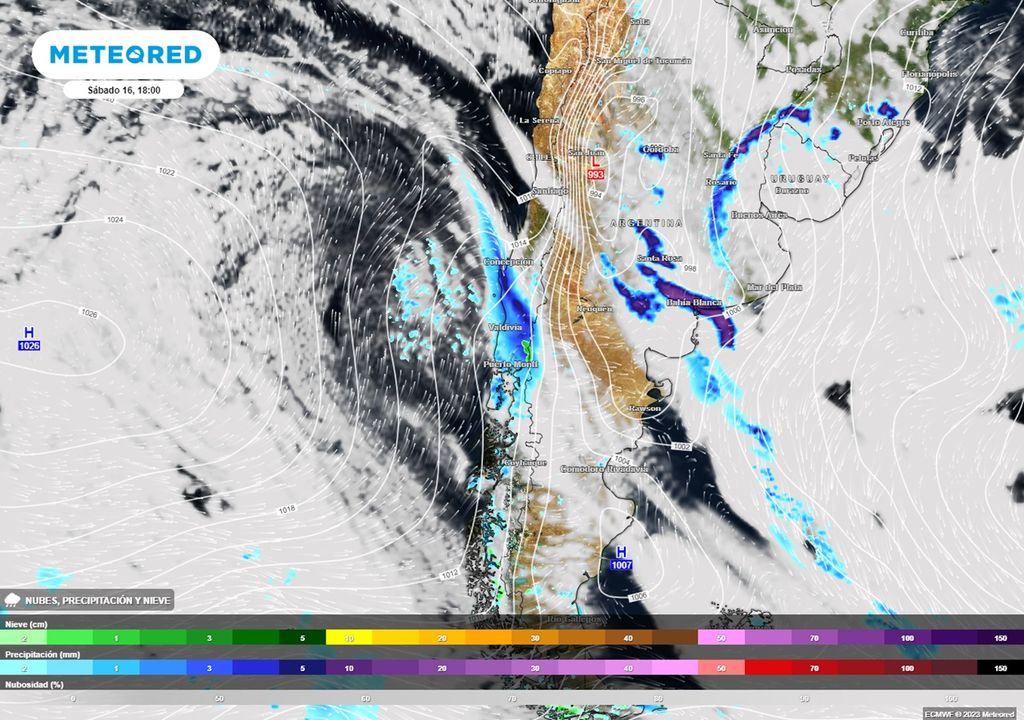 precipitaciones previstas; modelo ECMWF precipitaciones previstas; modelo ECMWF