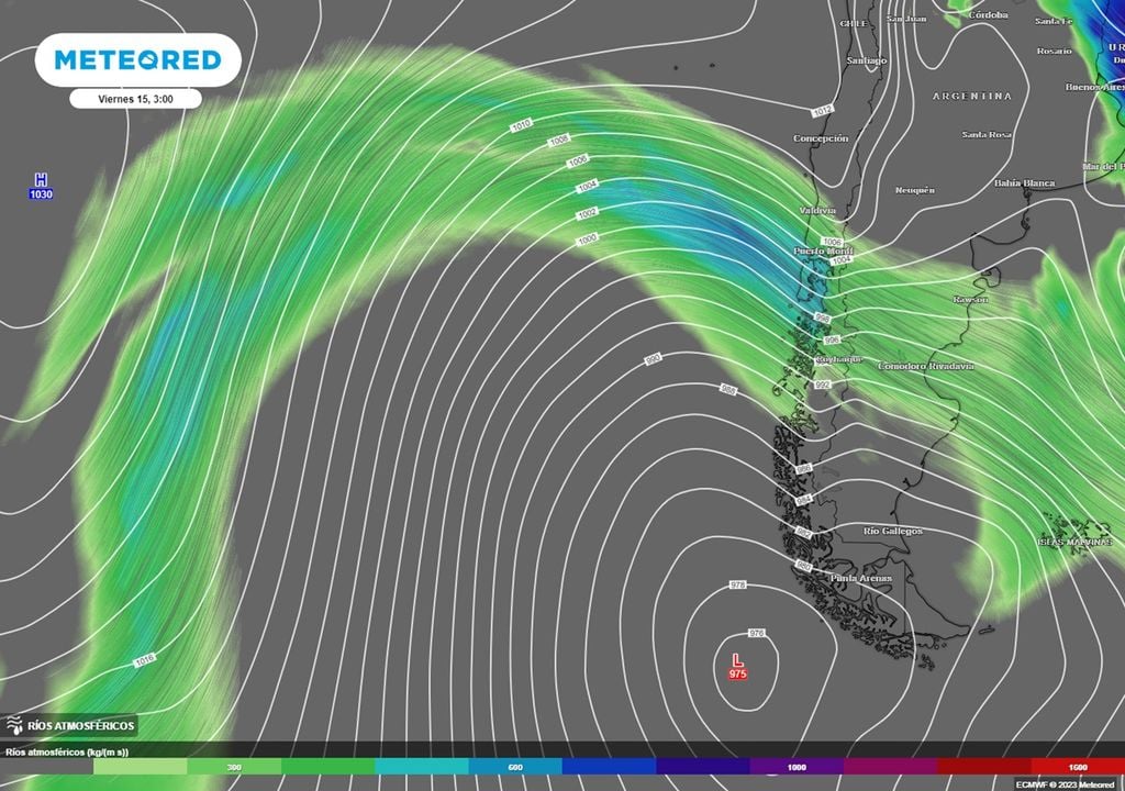 río atmosférico que alcanzará el país durante esta semana río atmosférico que alcanzará el país durante esta semana