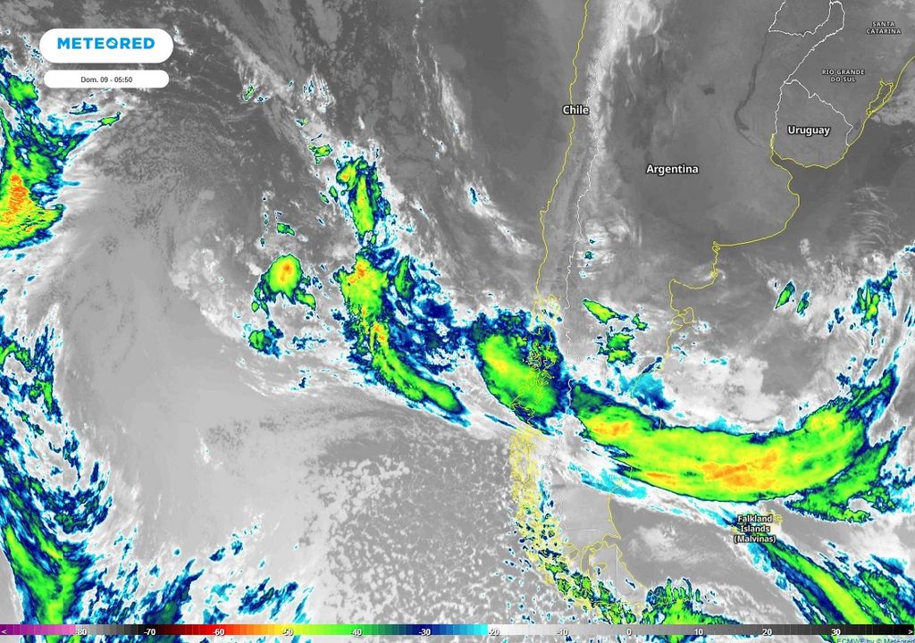 imagen satelital resaltada