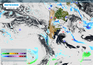 El tiempo en Chile este fin de semana: sistema frontal llega al país y temperaturas luchan por volver a subir