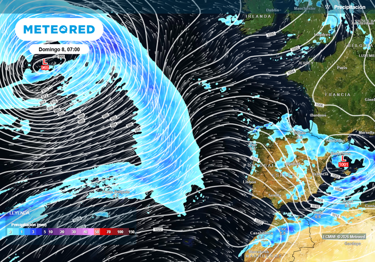 Pron&oacute;stico a largo plazo: a partir del 12 de febrero habr&aacute; cambios en el chorro polar, efectos en Espa&ntilde;a