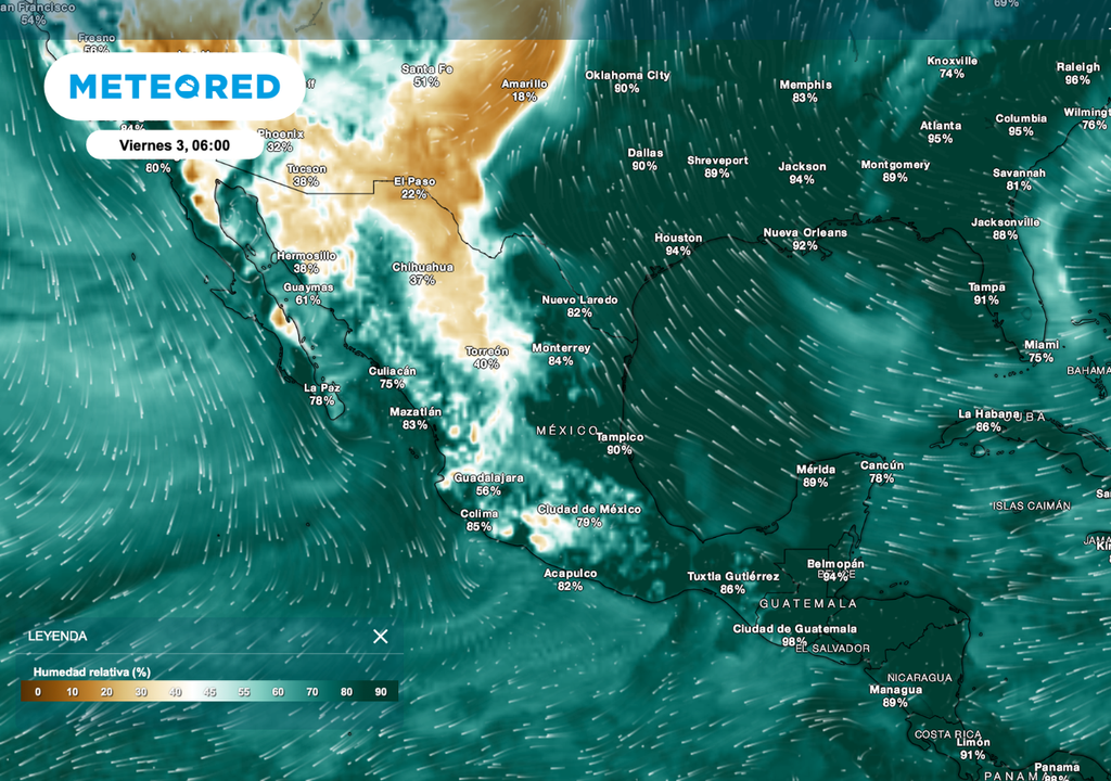 Humedad elevada en Sur y Golfo favorece cultivos tropicales, pero aumenta riesgo de enfermedades y complica labores de cosecha y transporte.