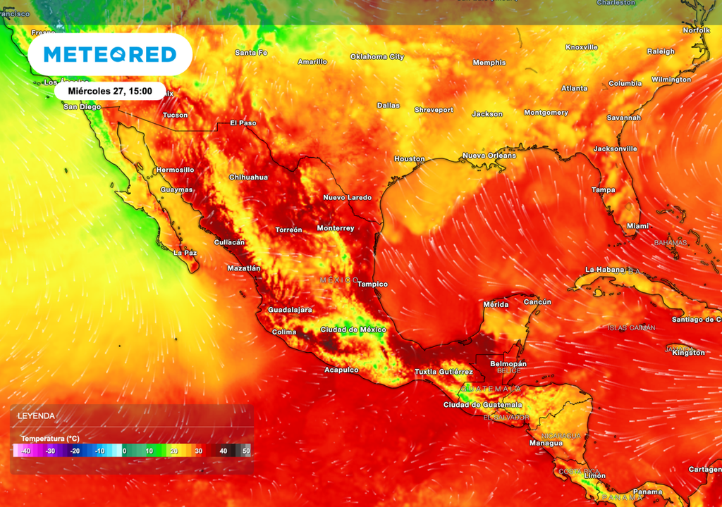 El calor típico de finales de mayo seguirá dominando gran parte del Pacífico y Norte mexicano, con ambiente bochornoso por las tardes.