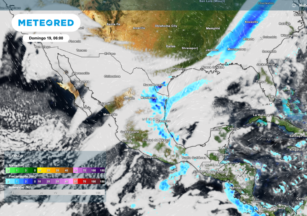 Las lluvias regresan al Noreste y Golfo, mejorando la humedad en los suelos, pero complicando cosechas, caminos rurales y el manejo de ganado en zonas húmedas.
