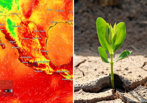 Pron&oacute;stico agrometeorol&oacute;gico semanal para M&eacute;xico: estr&eacute;s h&iacute;drico y tormentas pondr&aacute;n a prueba al campo