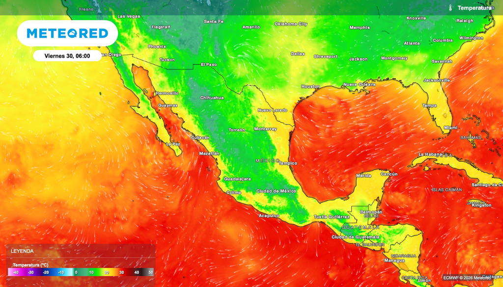 El calor se mantendrá sobre Sonora y Sinaloa, aumentando las necesidades de agua y ventilación en distintas unidades de producción pecuaria.