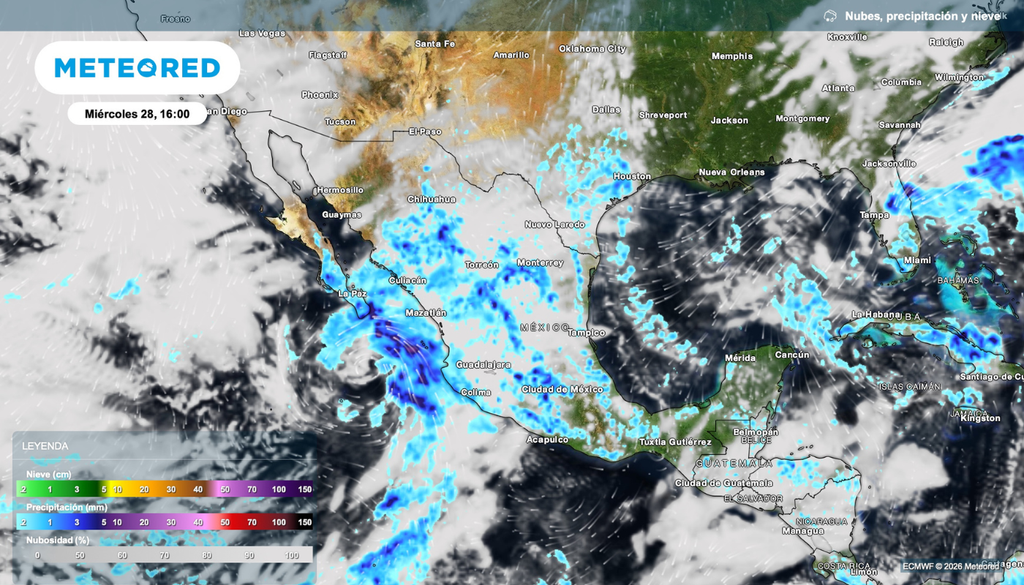 Las lluvias asociadas a Vance alcanzarán el Occidente y Centro del país, complicando algunas cosechas y el traslado de productos agrícolas.