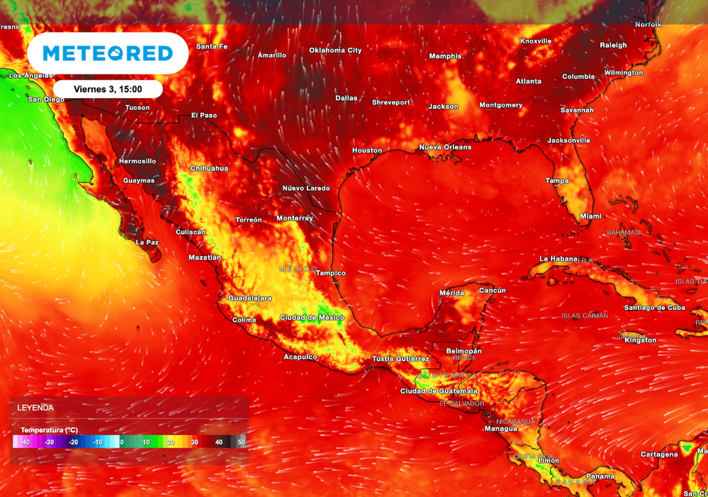 El calor continuará intenso en Norte, Noreste y costas; será esencial cuidar animales, trabajadores y cadena fría agroalimentaria.