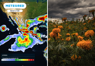 Pronóstico agrometeorológico semanal para México: lluvias de dos ciclones ponen al cempasúchil bajo presión