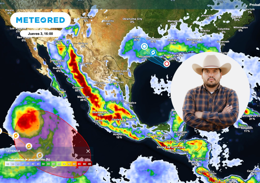 Pron&oacute;stico agrometeorol&oacute;gico semanal para M&eacute;xico: lluvias de hasta 150 mm ponen en riesgo ma&iacute;z, papa y cacao