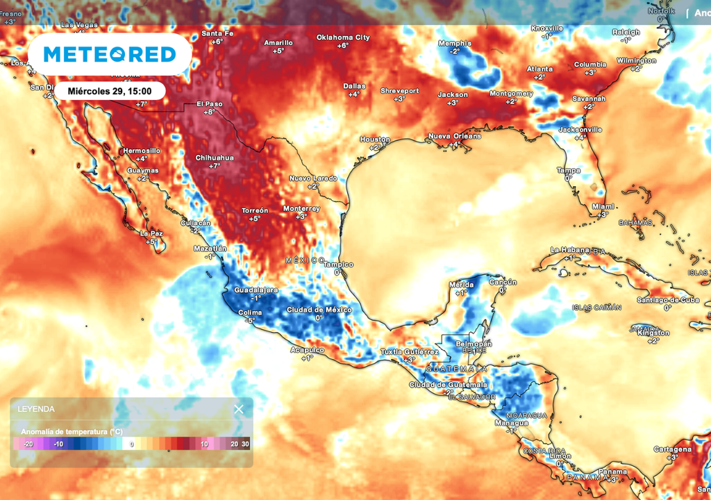 Las altas temperaturas en el Norte del país, aumentarán la necesidad de riego y el estrés térmico en bovinos, aves y cerdos.