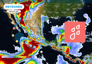 Pron&oacute;stico agrometeorol&oacute;gico semanal para M&eacute;xico: lluvias torrenciales amenazan con pudrir cultivos antes de la cosecha