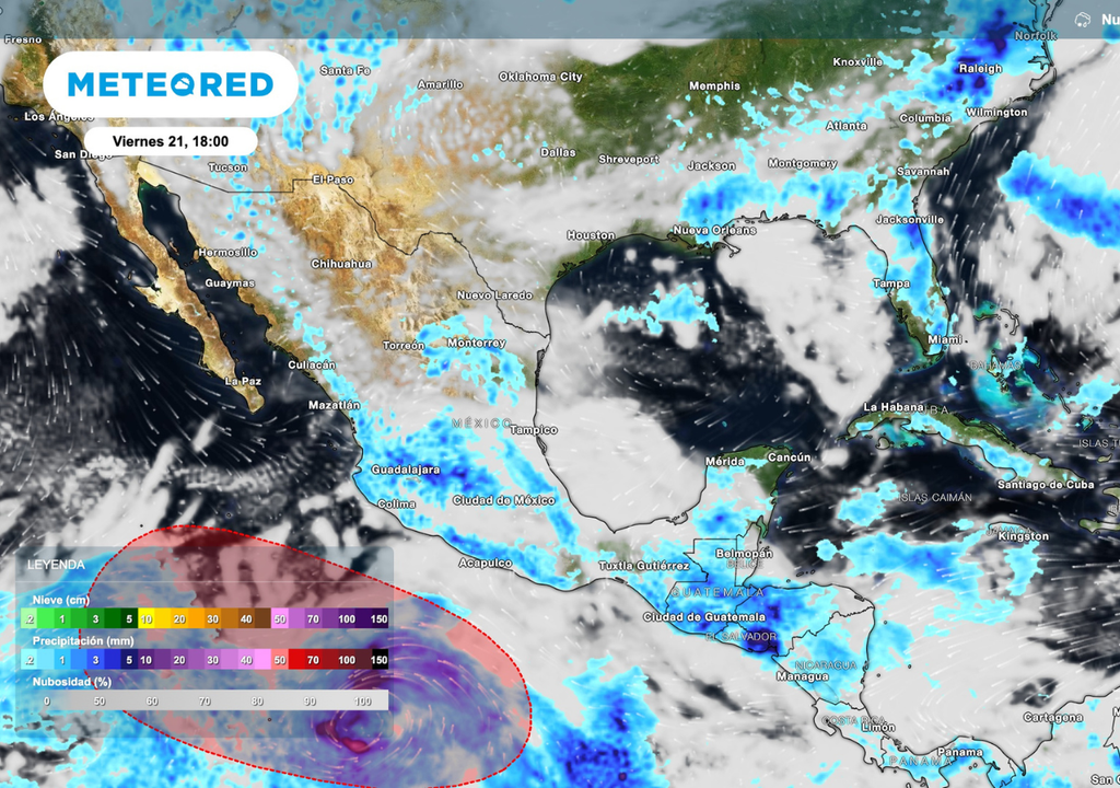 Una posible circulación tropical al Sur del Pacífico podría reforzar lluvias y oleaje, complicando cosecha, pesca y transporte regional costero.