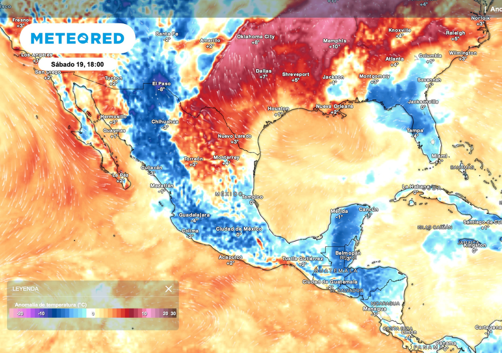 El ambiente más fresco aliviará el calor en el Norte, mientras las zonas altas tendrán que vigilar cultivos sensibles.