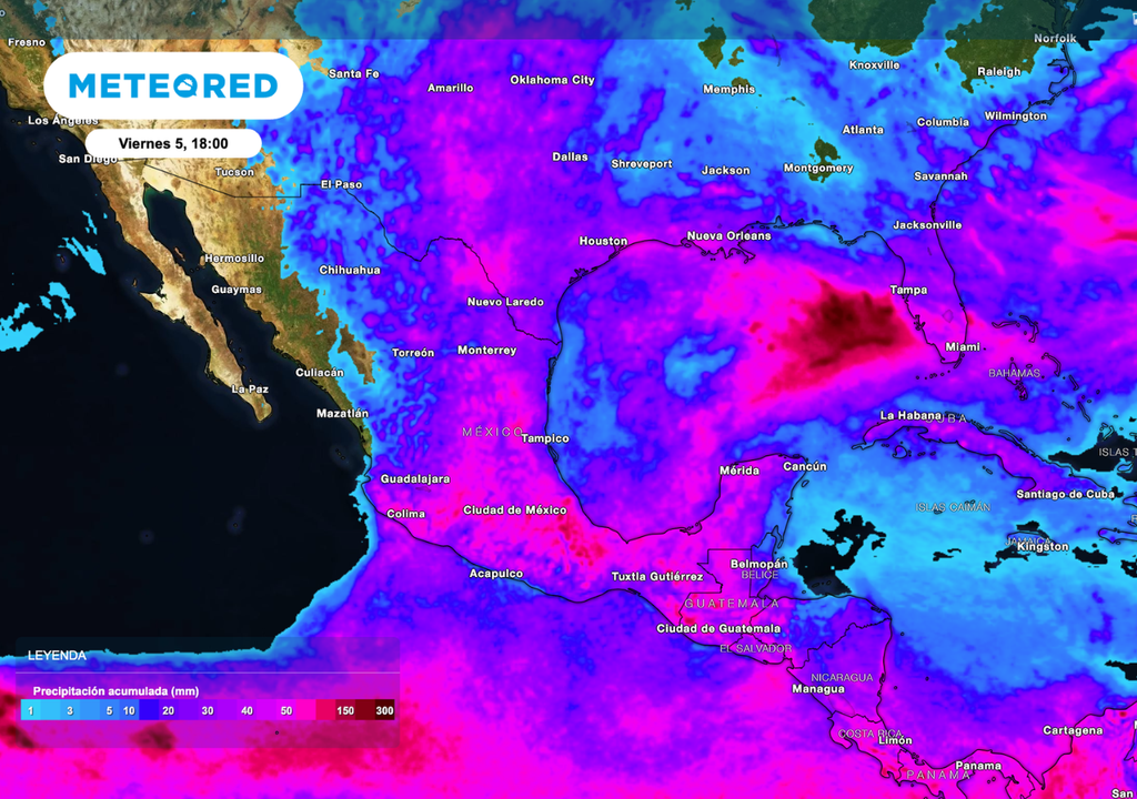 Se espera que el mayor acumulado de lluvia semanal se dé en las regiones Oriente, Sur y Sureste, lo que podría afectar las cosechas y los caminos rurales. Se espera que el mayor acumulado de lluvia semanal se dé en las regiones Oriente, Sur y Sureste, lo que podría afectar las cosechas y los caminos rurales.