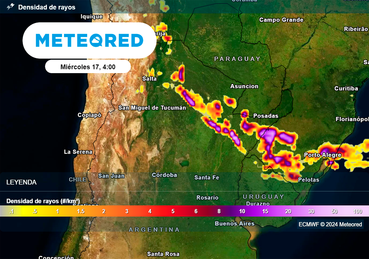 Pronostico en Argentina así continuará el tiempo tras las fuertes