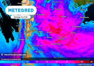 Pronóstico en Argentina: semana con riesgo de tormentas severas en estas regiones