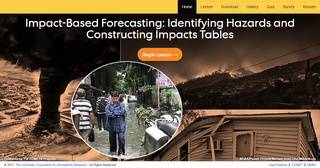 Pronóstico basado en impactos: identificación de peligros