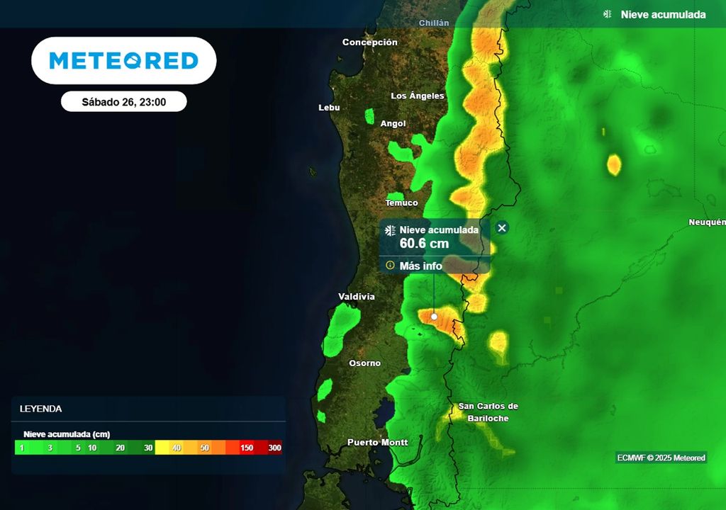 mapa de nieve acumulada mapa de nieve acumulada