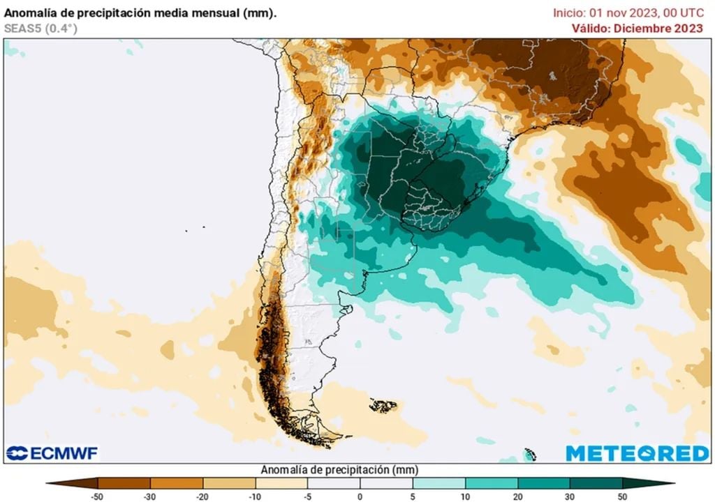 Sequia, El Niño, Anomalía, Lluvia, Tormentas, Argentina