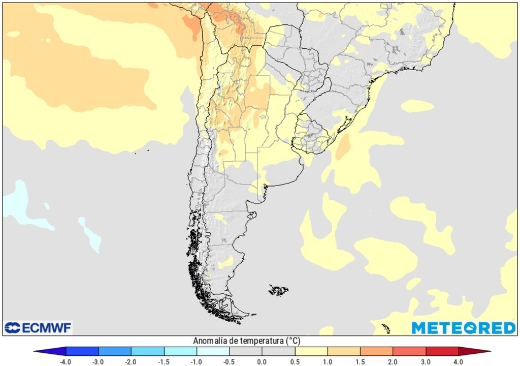 El Niño primavera temperaturas Argentina pronóstico clima