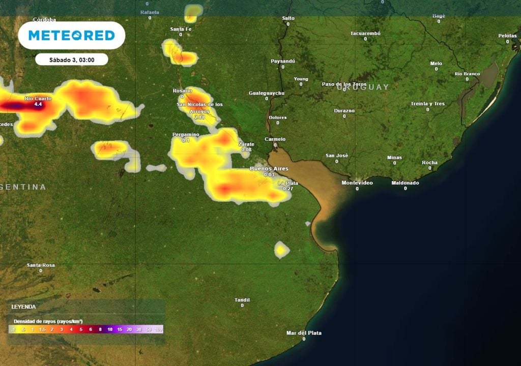 tormentas La primera parte del sábado tendra nuevas tormentas en el AMBA