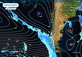 Pronóstico de lluvias esta semana en Chile: marejadas, tormentas y sistemas frontales marcarán el inicio de 2025