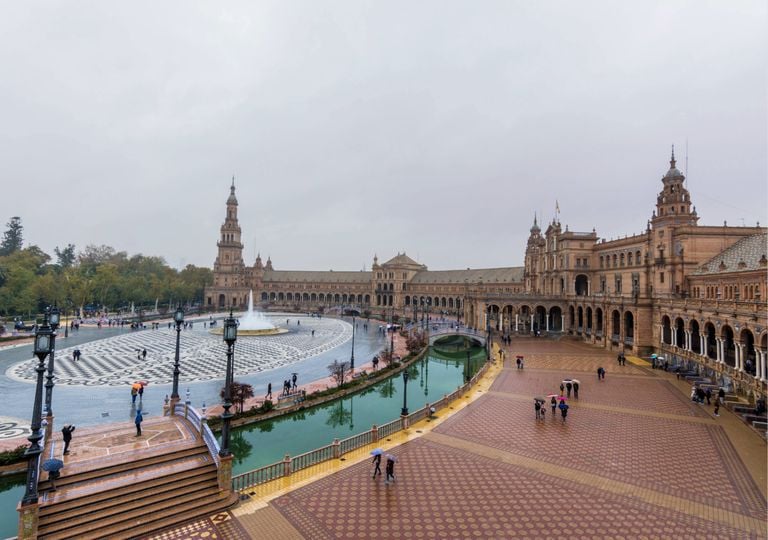 Pron&oacute;stico de lluvias intensas en Andaluc&iacute;a entre los d&iacute;as 8 y 12 de abril