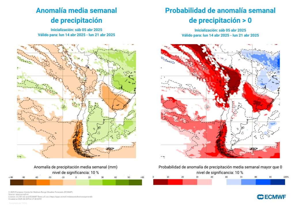 anomalías de precipitaciones anomalías de precipitaciones