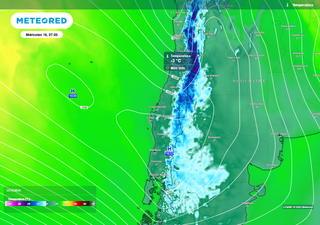 Pronóstico de Meteored por heladas meteorológicas en Chile: cifras de -3 °C en estas 5 regiones, según modelo del ECMWF