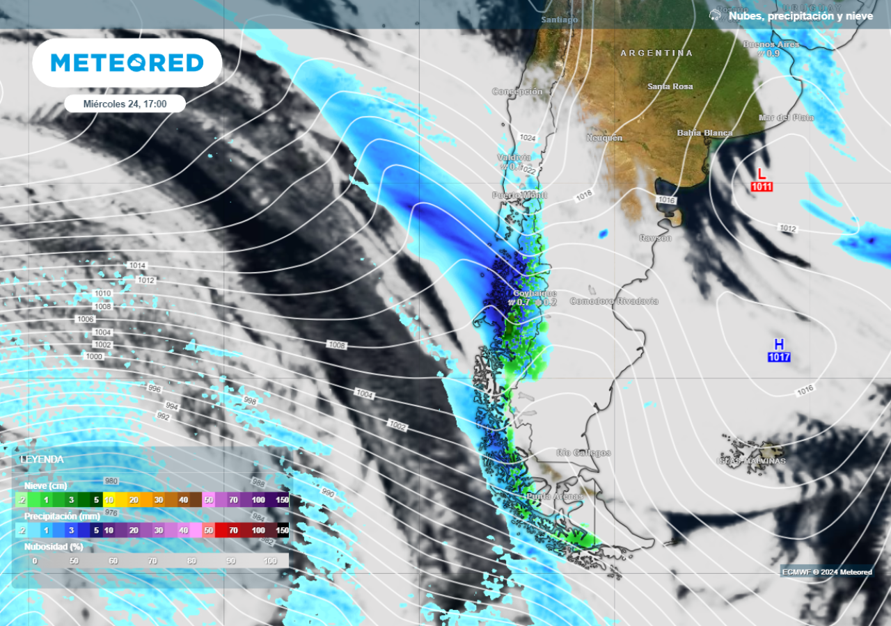 Pronóstico de Pamela Henríquez para comienzo de semana: varios sistemas  frontales y una baja segregada afectarán a Chile