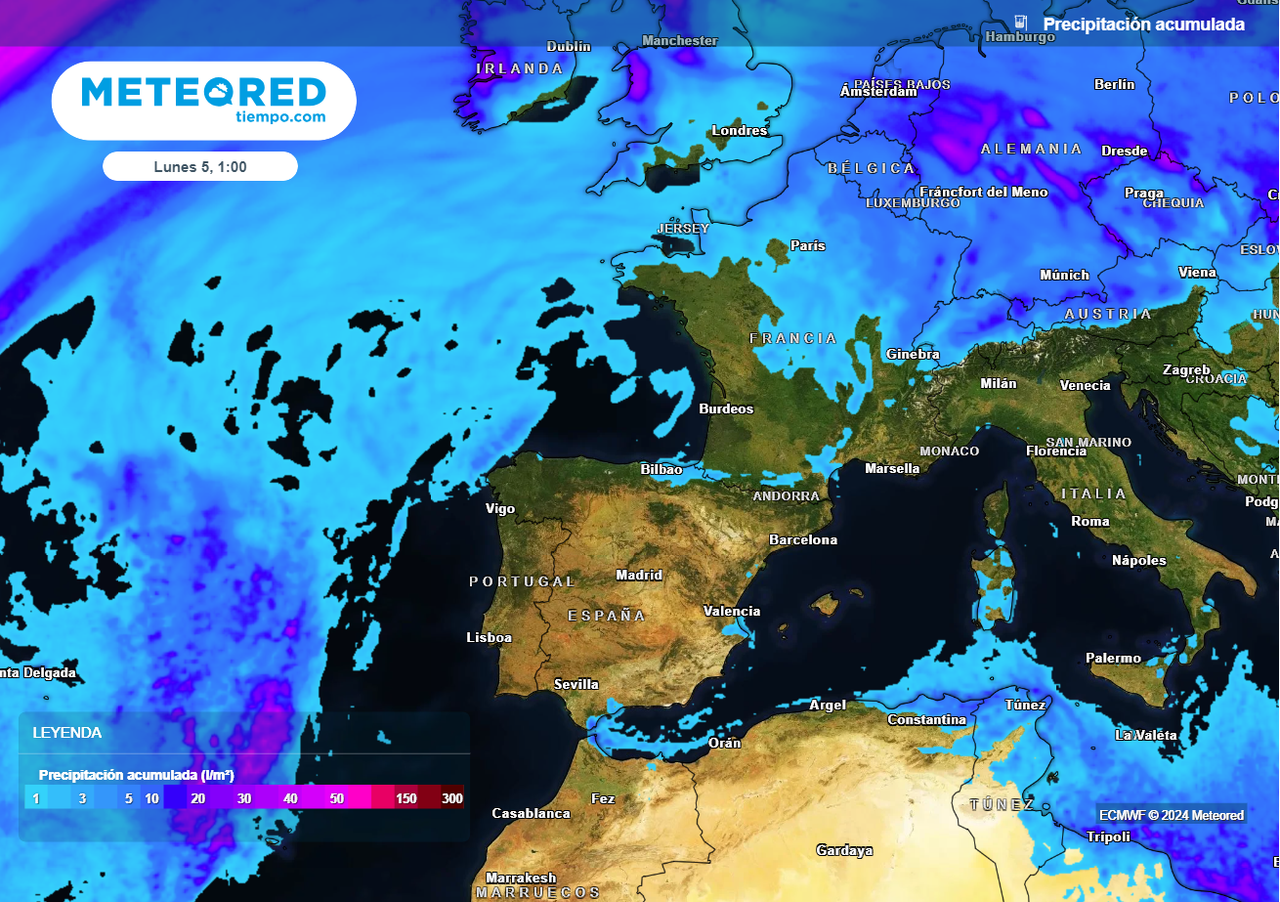 Pronóstico De Precipitaciones De Meteored Así Va A Llover En Los Próximos Días En España 8278