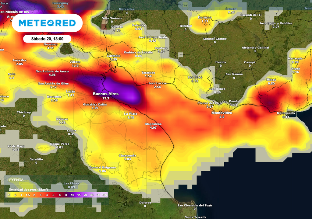Pronóstico de tormentas en el AMBA este fin de semana: Marina Fernández anticipa el tiempo para el 20 y 21 de septiembre