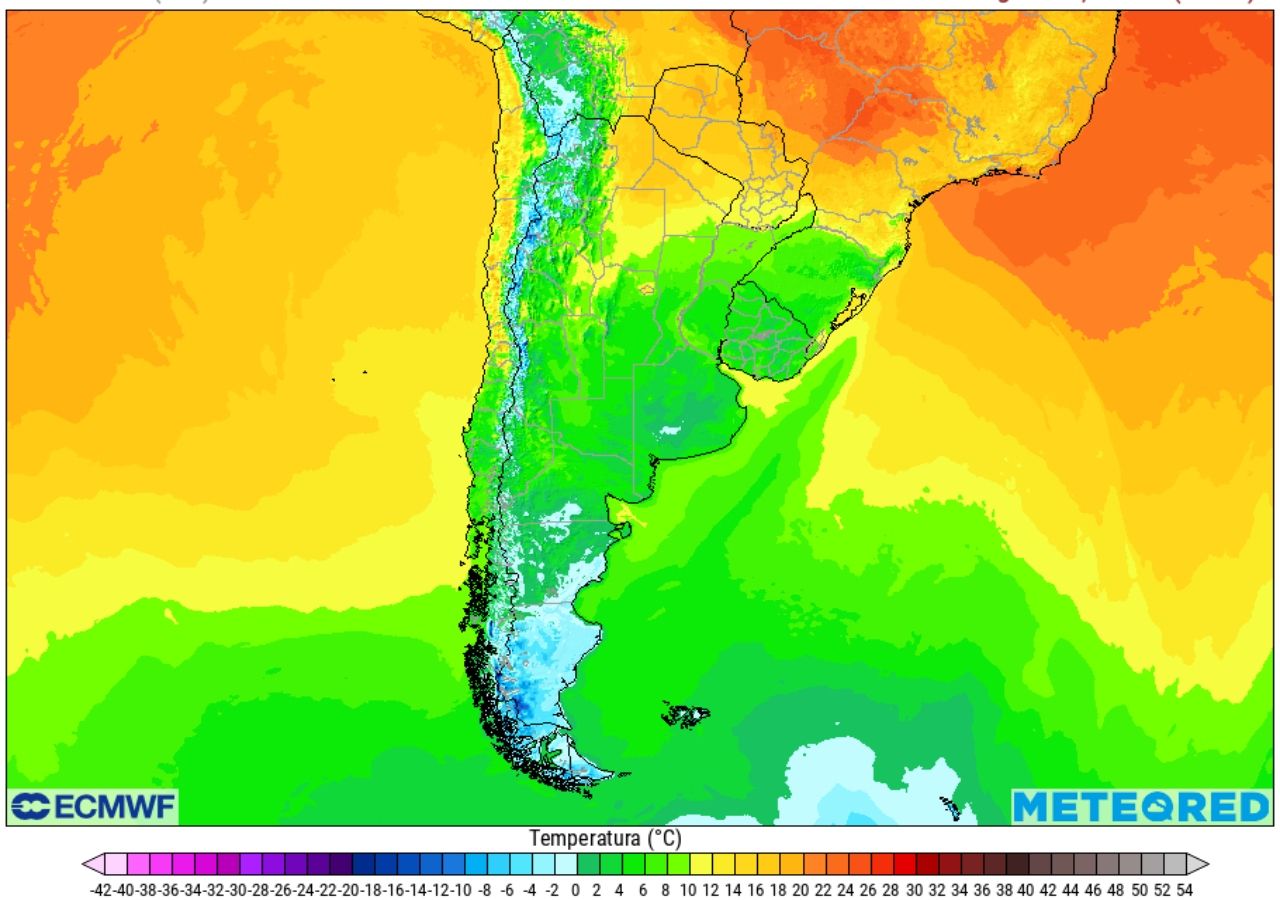 Pronóstico del tiempo en Argentina la semana terminará con mucho frío