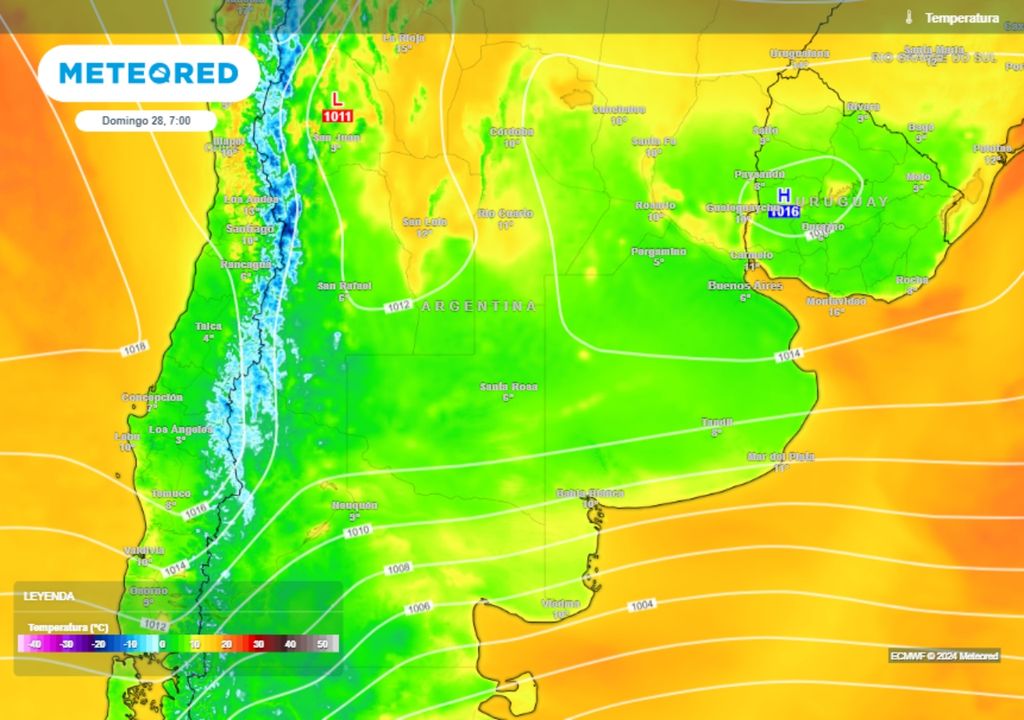 Tiempo Pronóstico Argentina Alerta tormentas fuertes SMN