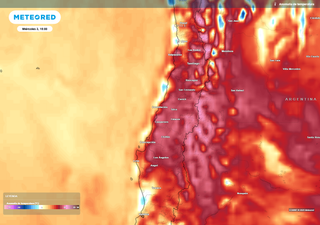 "Con grado de severidad fuerte y potencial de generar riesgo a las personas": hoy las temperaturas marcarán más de 35 ºC