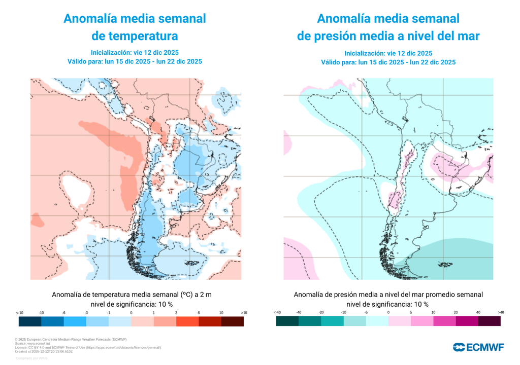 mapas de anomalías de temperaturas y presión mapas de anomalías de temperaturas y presión