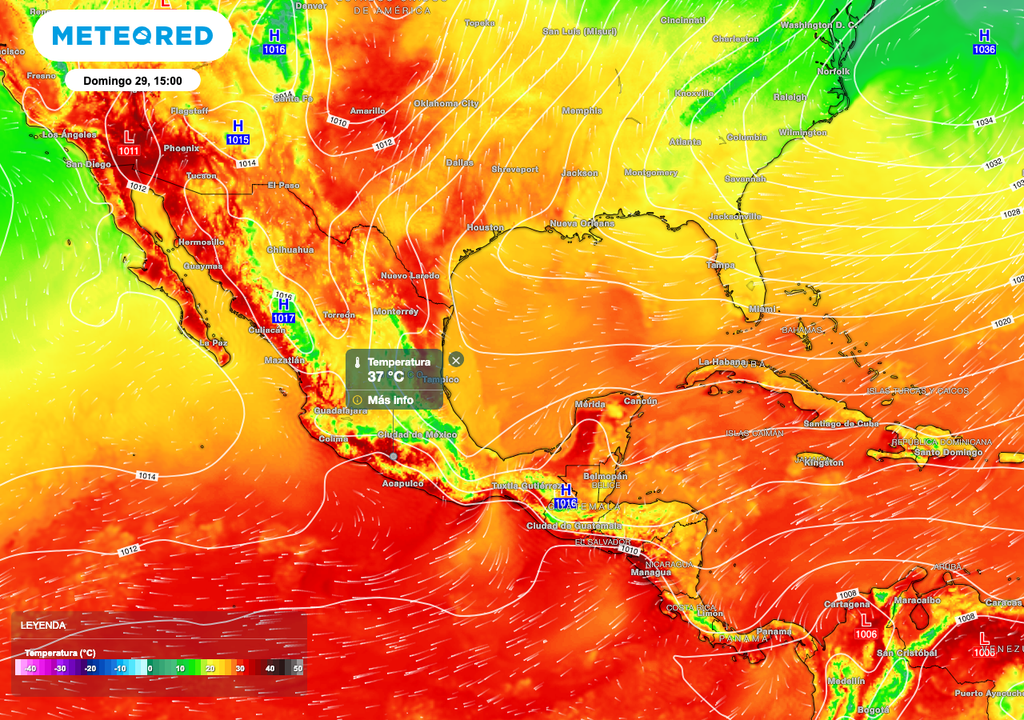 Se espera un ambiente caluroso con temperaturas máximas de 40 a puntuales de 45 °C.