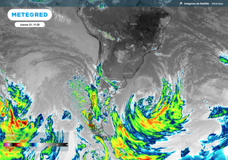 Pronóstico del tiempo en Argentina para este fin de semana: regreso del frío, lluvias, vientos fuertes, zonda y nevadas